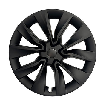 OEM Matte Black Hubcaps for 2024 Model 3 19" Navo Wheels