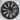 Actual photo of Uberturbine Style Wheel Covers for 2026 Tesla Model 3 Standard 18 Inch Prismata Wheels