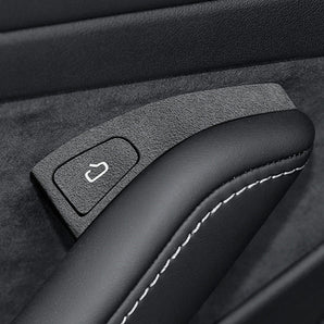 Alcantara Door Switch Panel Cover Trim for Tesla 2017-2024 Model 3 & Model Y