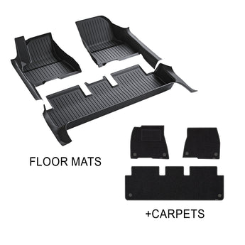 Tesla Model 3 Highland 2024+ Custom All-Weather Full Coverage Floor Mats
