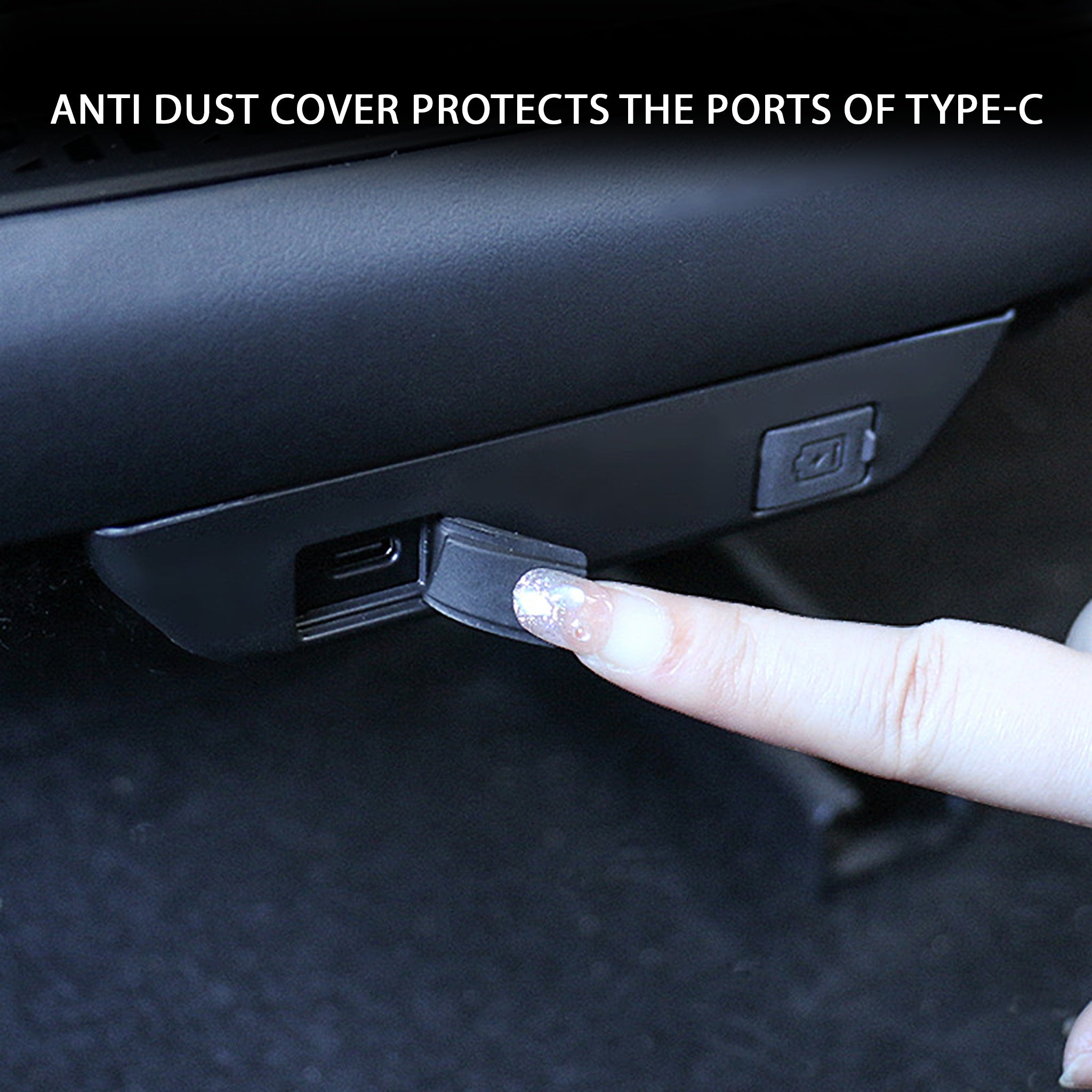 Anti-Dust USB Type-C Protector for Tesla Model 3 Highland – Yeslak