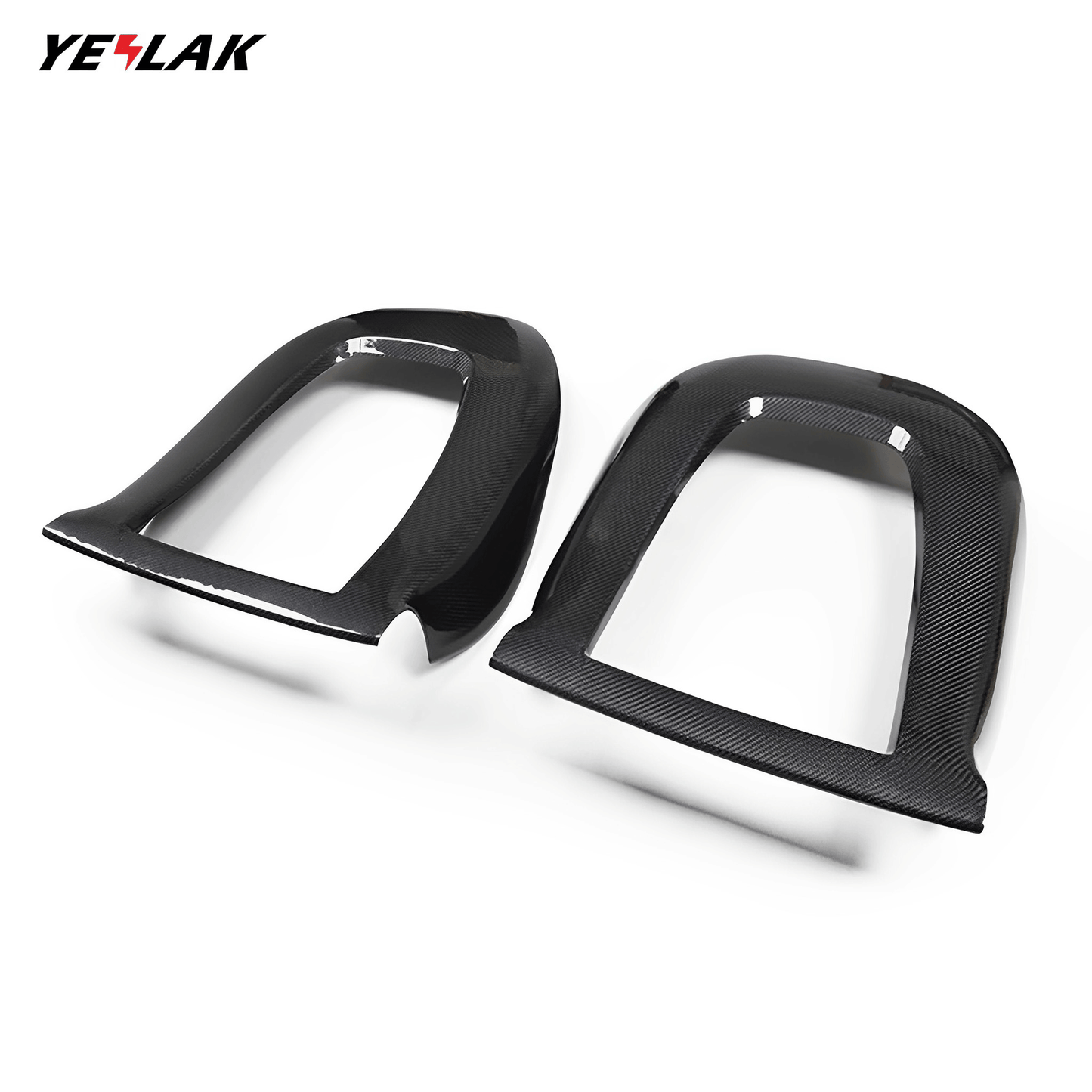 Carbon Fiber Seat Back Cover For Tesla Model 3&Y