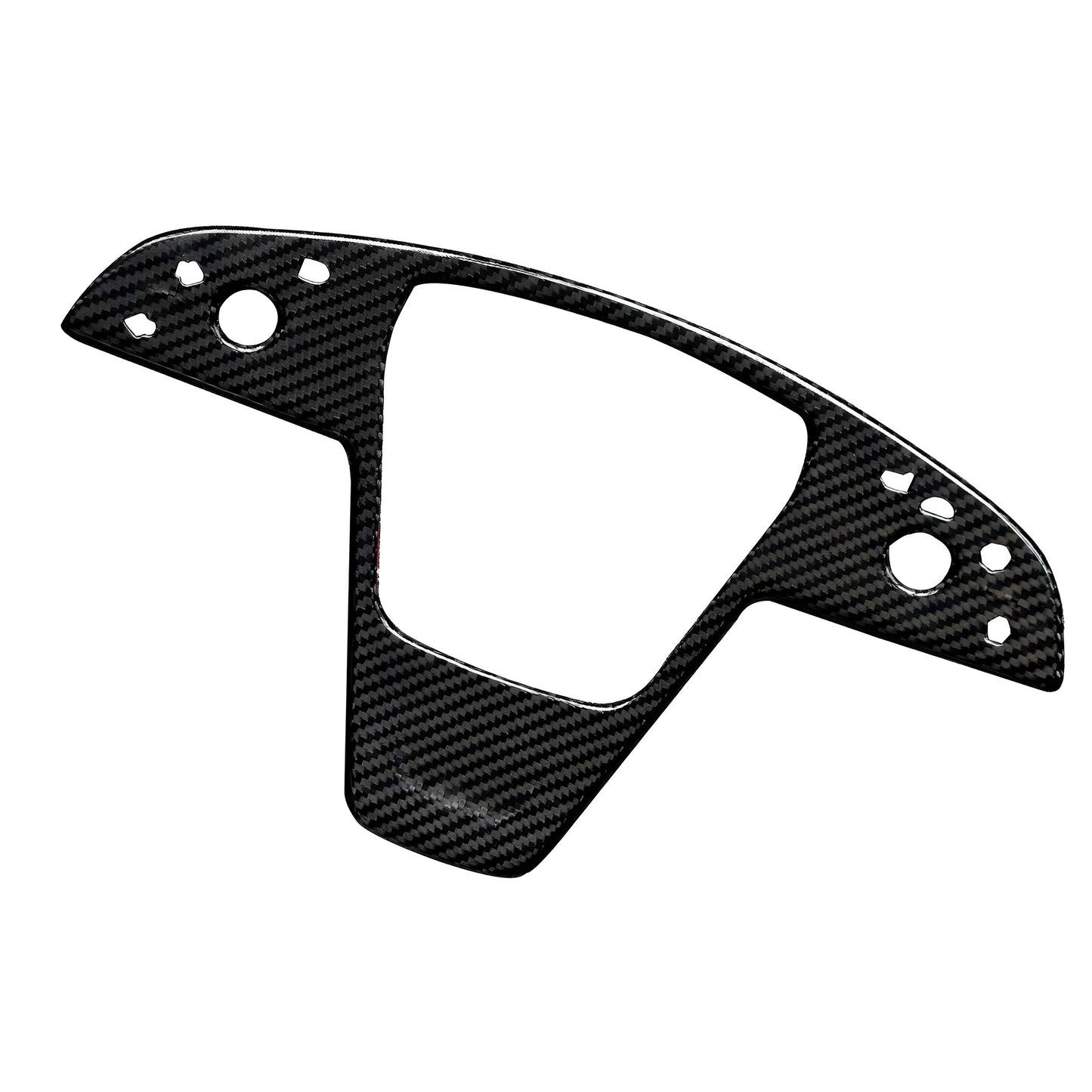 Carbon Fiber Steering Wheel Cover For Tesla Model S / X2021+
