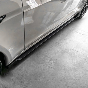 Carbon Fiber Side Skirts for Tesla Model S 2021–2025 | Aero Style Performance Upgrade