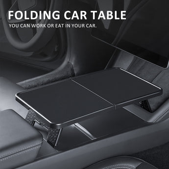 Custom Food Tray for Tesla Model 3 & Model Y (2020-2024) – Durable, Convenient Center Console Solution for Road Trips