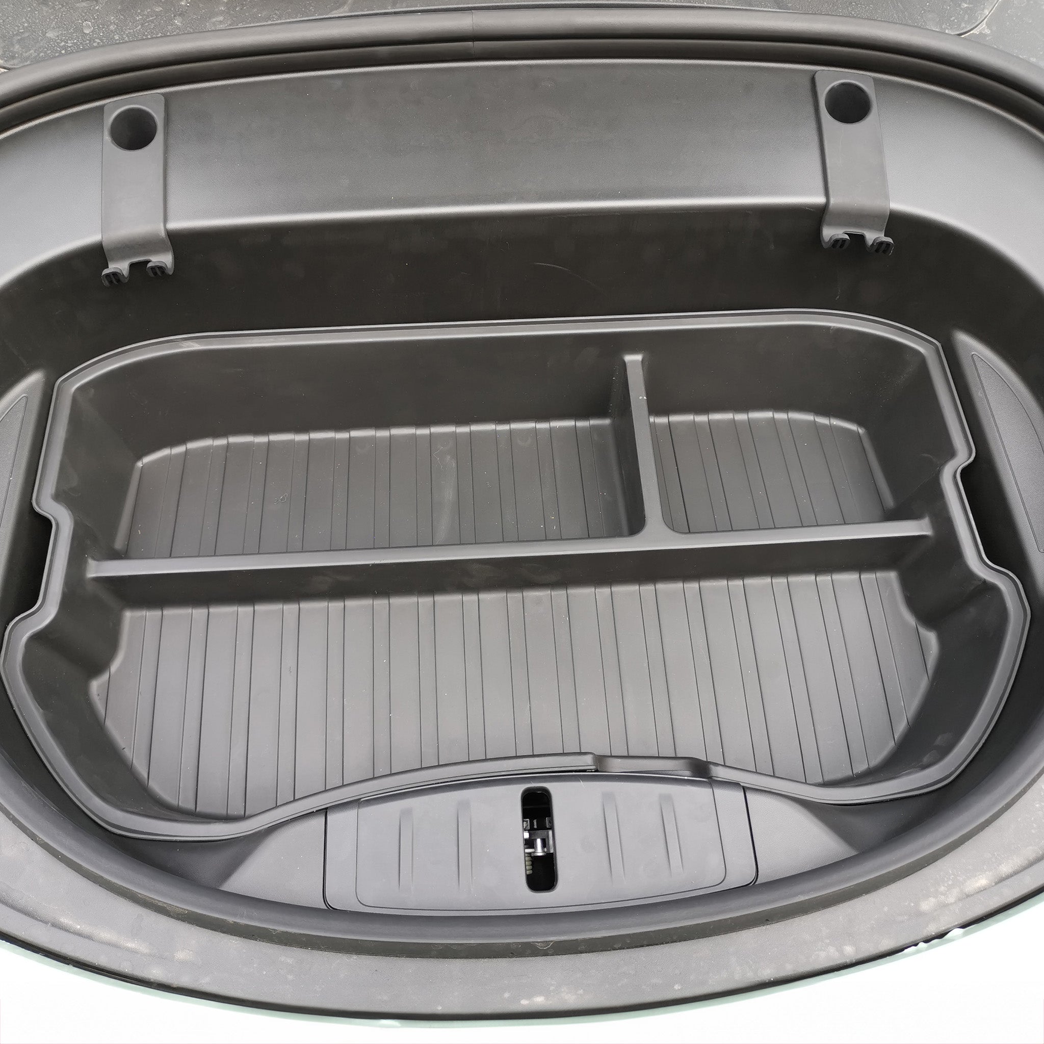 Lot 4 Boîtes Rangement Portes Tesla Model 3 2024 - Organiseur Latéral TPE Avec Protection Fentes