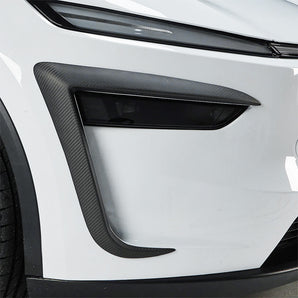 Tesla model Y Juniper carbon fiber fog light trim covers
