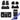 Bundle: Model Y Juniper 2025+ Floor Mats & Liners Full Set 9/12 PCS(floor mat with carpets)