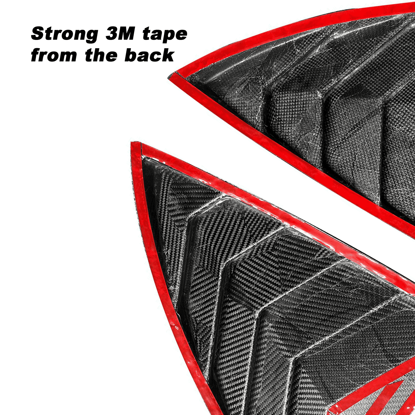 Rear Side Window Louvers For Tesla Model Y