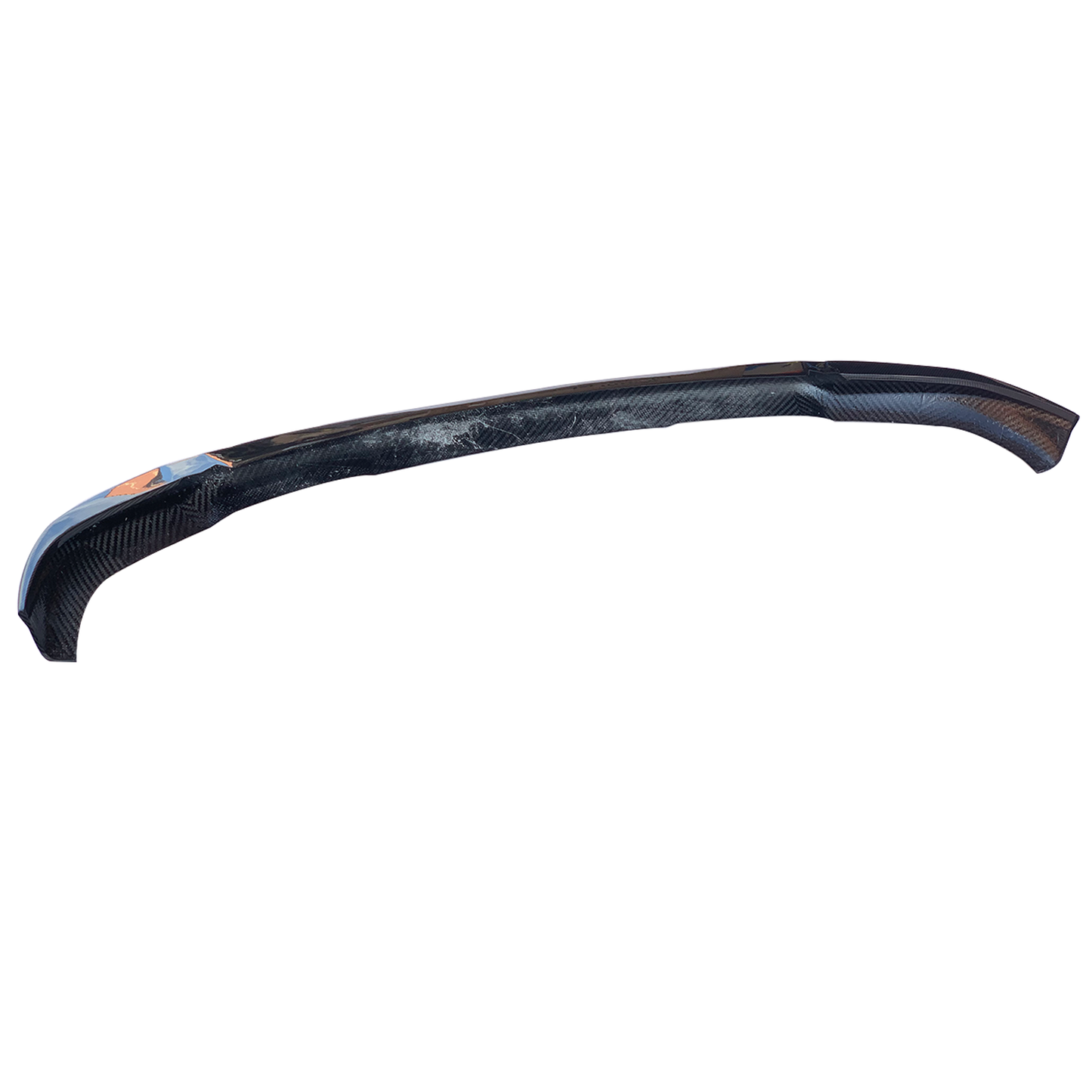 Real Carbon Fiber Aero Front Lip For 2021+Model X