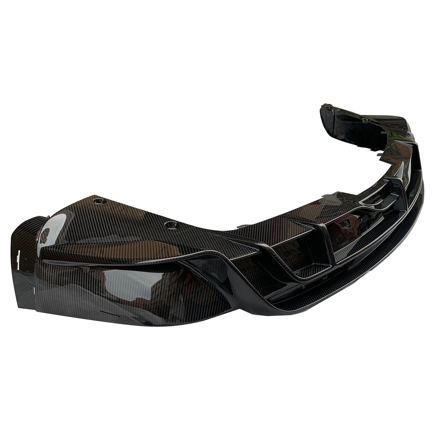 Real Carbon Fiber Rear Diffuser For 2021+ Model X