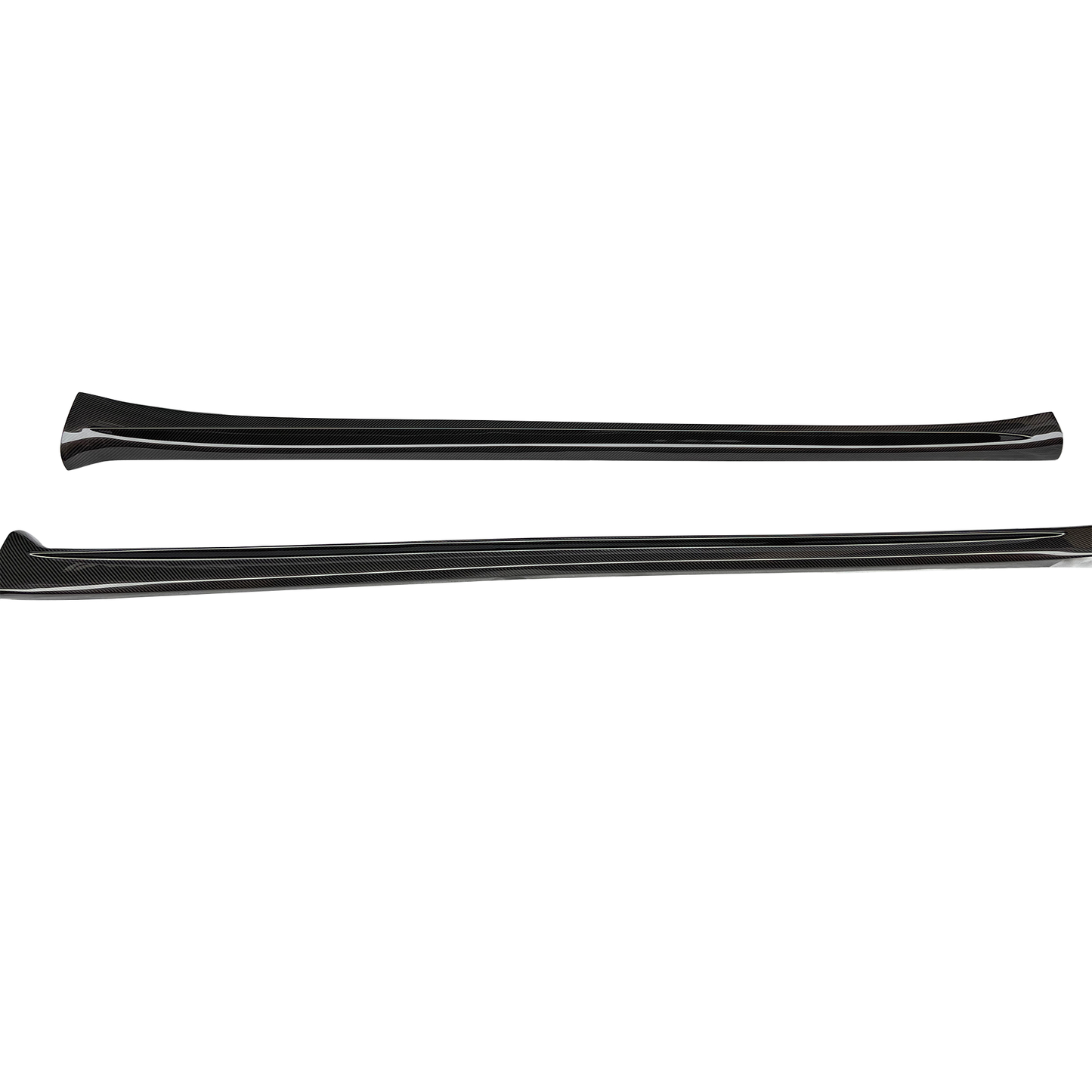 Real Carbon Fiber Side Skirts For 2021+ Model S