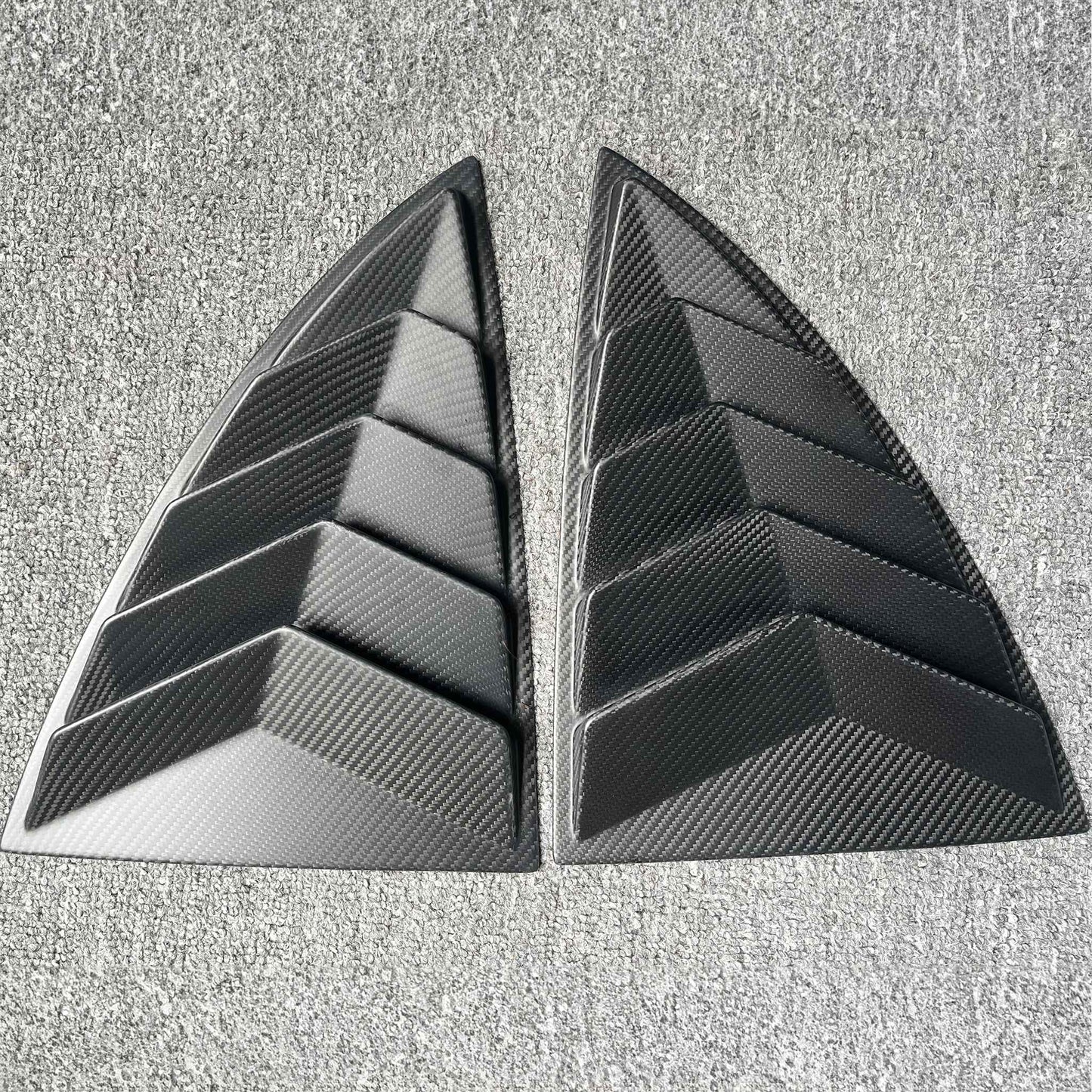 Rear Side Window Louvers For Tesla Model Y