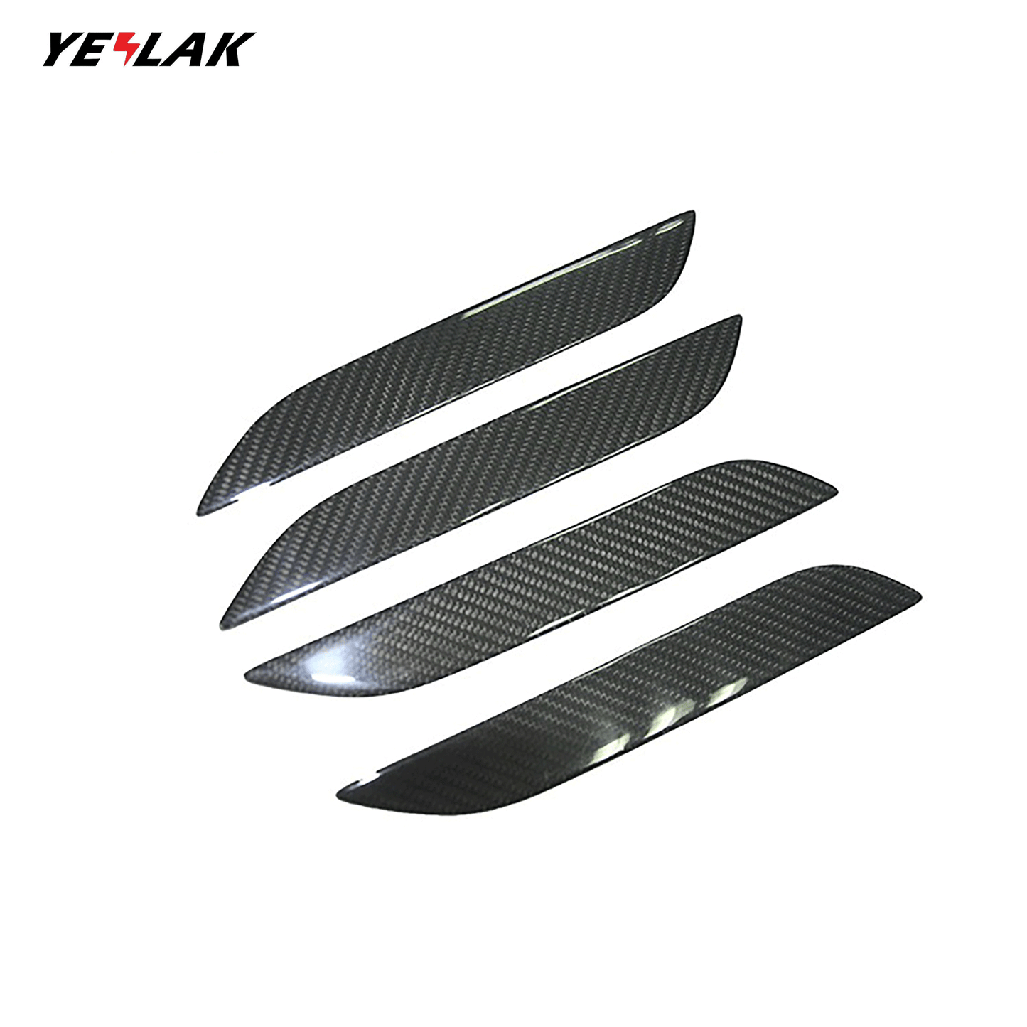 Carbon Fiber Door Handle Covers For Tesla Model S
