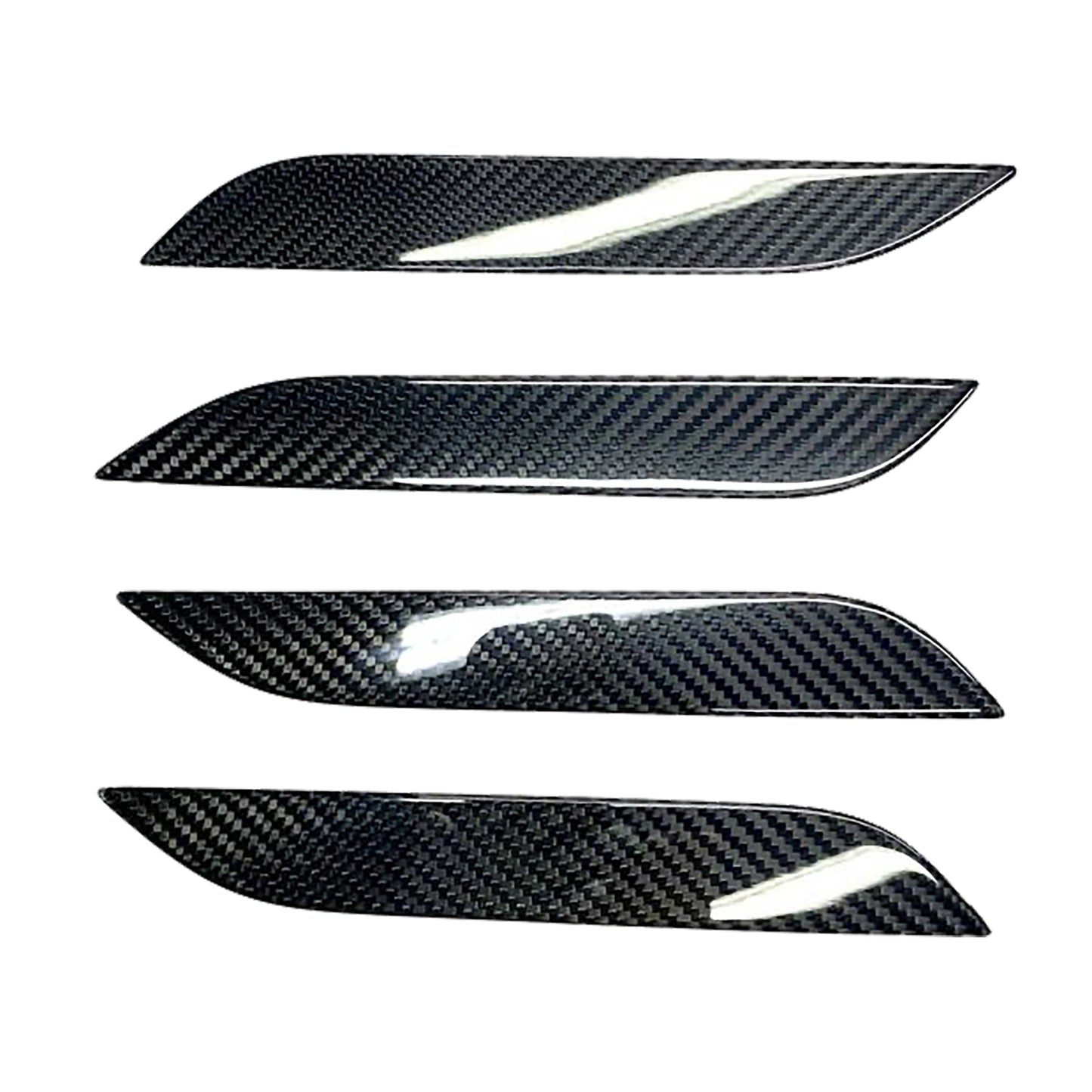 Carbon Fiber Door Handle Covers For Tesla Model S