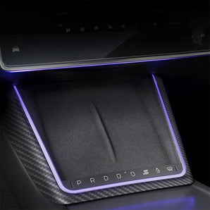 Smart Center Console Button Panel for 2025.03+ Tesla Model Y Juniper – LED Lighting & Shortcut Functions