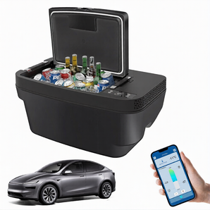 Frigorifero da 35 litri nel bagagliaio per Tesla Model Y - Congelatore portatile