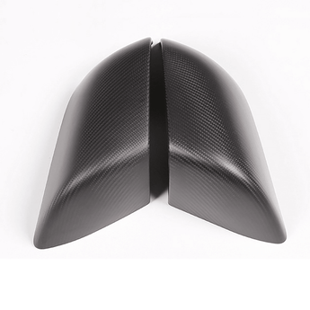 Matte carbon fiber Mirror Covers For Tesla Model 3 highland