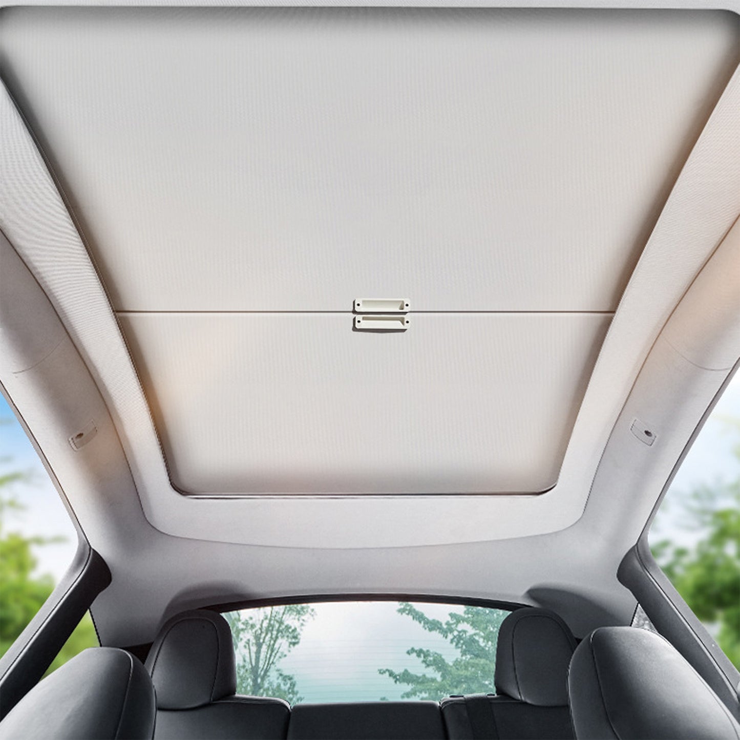 Yeslak Retractable Sunroof Shade for Tesla Model Y/3
