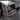 side view of Tesla Model Y with Glossy Carbon Fiber Rear Screen Frame overlay