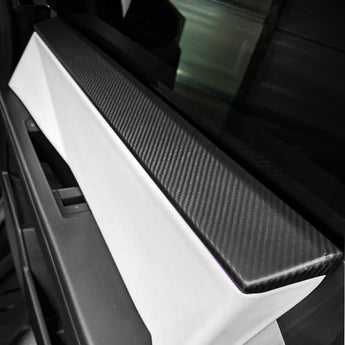 Real Dry Carbon Fiber Door Panel Covers for Tesla Cybertruck | Prepreg Autoclave