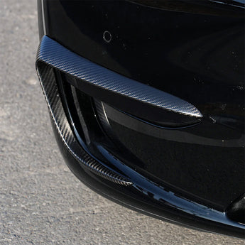 Tesla Model 3/Y/S/X Carbon Fiber Foglight Trim | Aero Upgrad
