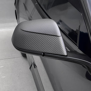 Tesla Model 3 2017-2024+ Carbon Fiber Mirror Caps