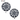 Uberturbine Style Hubcaps For Tesla Model 3 18'' Aero Wheels (Directional) - Gun Grey