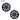 Uberturbine Style Hubcaps For Tesla Model 3 18'' Aero Wheels (Directional) - Matte Black