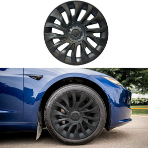Uberturbine Aero Wheel Covers for Tesla 2024-2026+ New Model 3 Highland 18’’ Photon Wheels