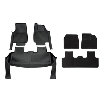 tesla Model Y Juniper Floor Mats with carpets