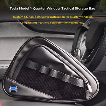 Triangular corner storage bag for Tesla Model Y