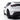 Rear quarter view of white Tesla Model Y Juniper showing fitted black wheel arch molding