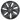 19 Inch Gemini Wheel Cover Set For Tesla Model Y-Black Matte