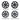Tesla Model Y Hubcaps 19-inch Gemini Wheel Cover for Tesla Model Y Accessories Compatible with 2020-2023 Cars Replacement Hub caps Rims Covers 19" Protects Wheels Scratches Set of 4