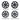 Tesla Model Y Hubcaps 19-inch Gemini Wheel Cover for Tesla Model Y Accessories Compatible with 2020-2023 Cars Replacement Hub caps Rims Covers 19" Protects Wheels Scratches Set of 4