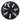 19 Inch Gemini Wheel Cover Set For Tesla Model Y-Black Gloss