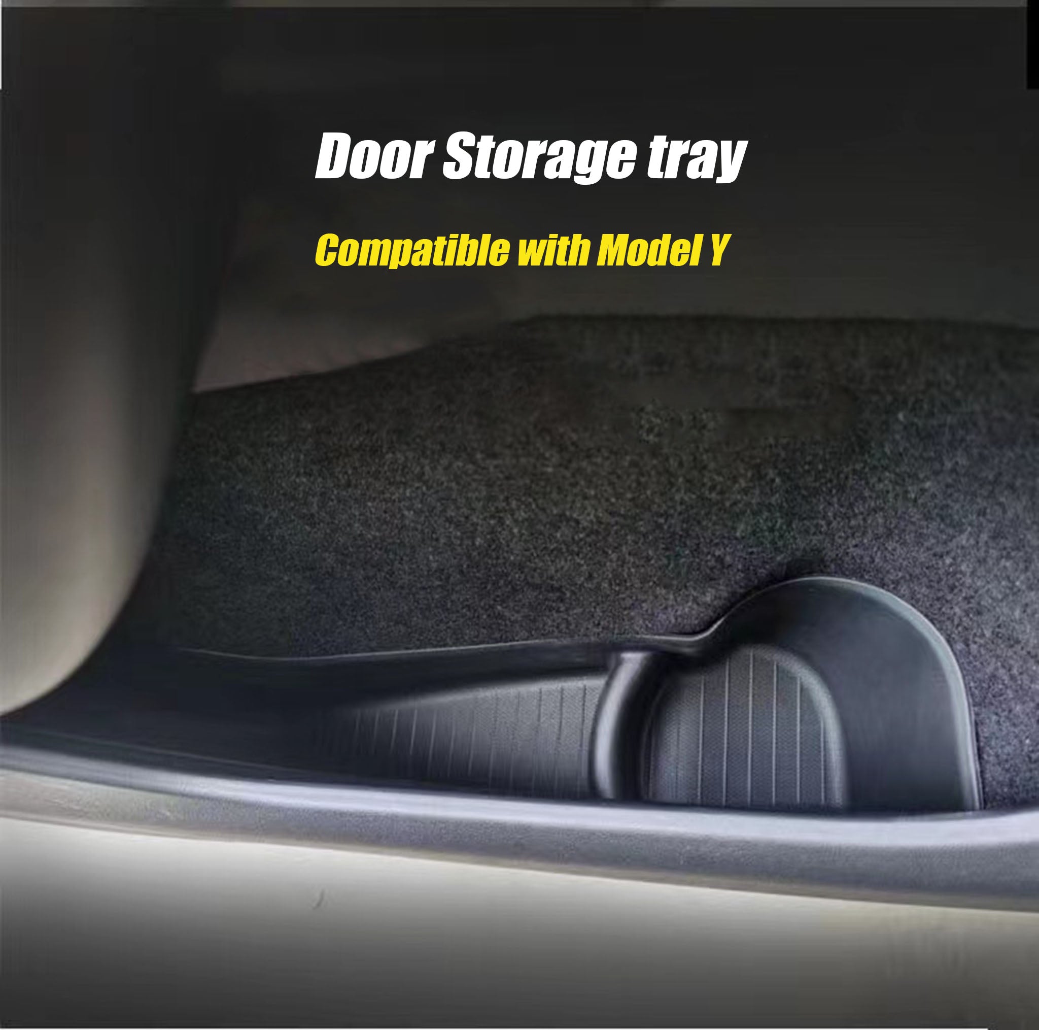 KUNIST 4PCS Door Side Protector For Tesla Model 3 2025 Accessories
