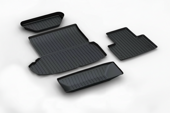 Front Rear Trunk Well Mats For Tesla Model S 2021-2023-Motor Vehicle Carpet & Upholstery-Yeslak