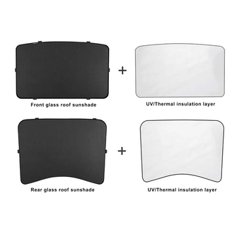 Roof Sunshades for Tesla Model 3-Motor Vehicle Interior Fittings-Yeslak