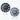 Uberturbine wheel cover pair in satin black and satin gun gray, 19-inch style