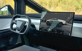 Tesla Cybertruck UI and interior get closer looks in new photos