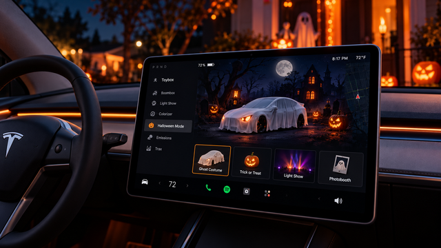 Tesla 2026.38.3.1 Update: Halloween Mode & New Features – Yeslak Tesla ...