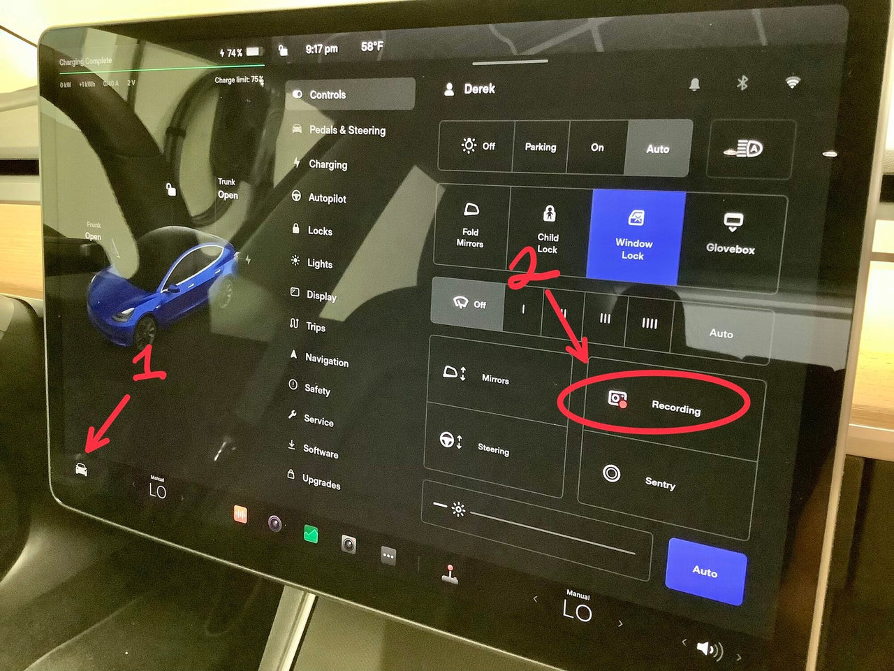 Tesla Screen Capture How to Use the Tesla Dashcam and Save Video Footage: A Complete Guide ...