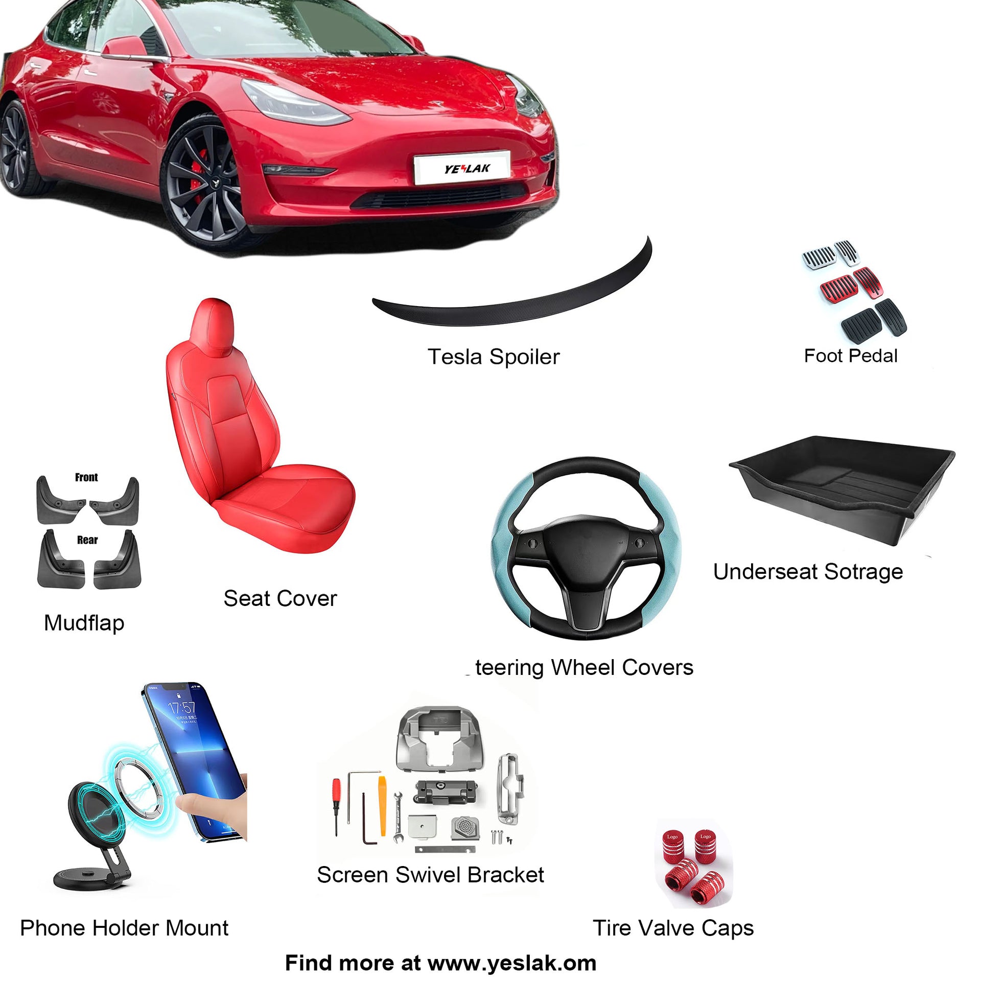 The BEST Practical Tesla Accessories For Model Y & Model 3 in 2023 – Yeslak