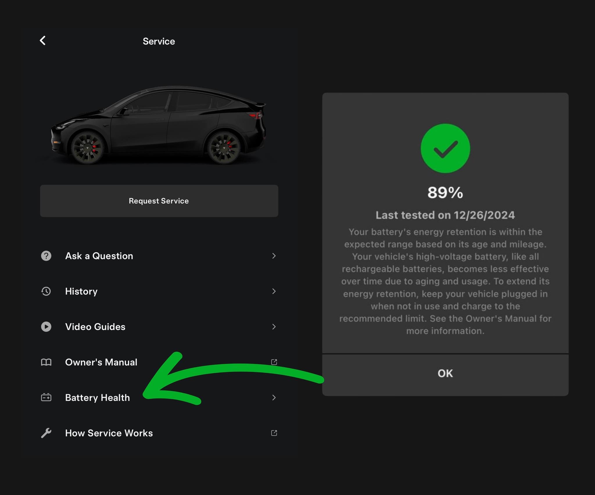 How to Test the Battery Health of the Tesla Model Y – Yeslak Tesla ...
