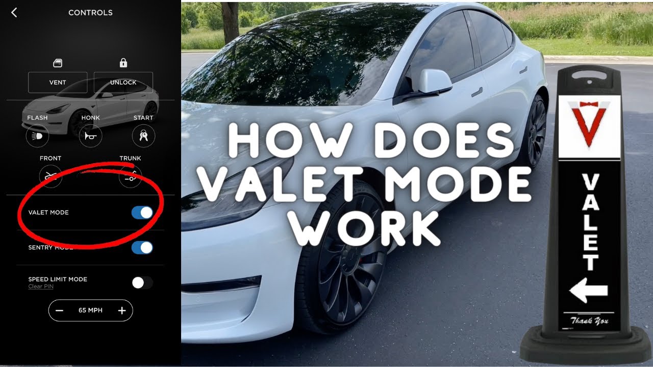 Tesla Valet Mode: What Is & How To Turn On? – Yeslak Tesla Accessories