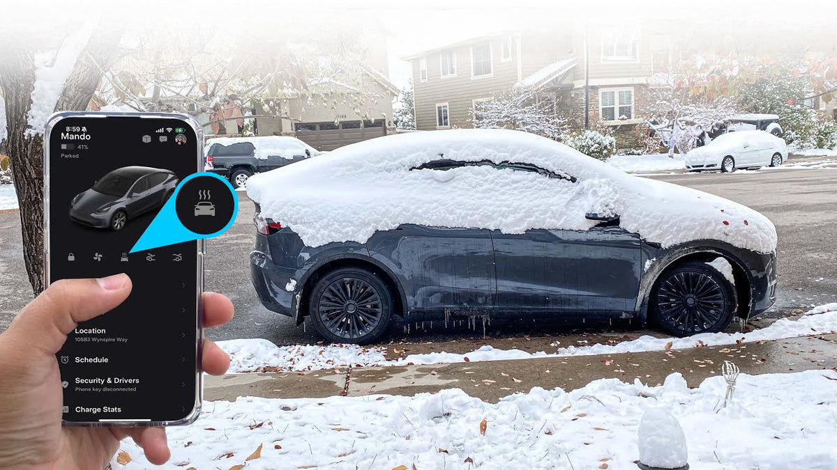 Tesla Defrosting: How to Use the Defrost Button and Heated Mirrors ...