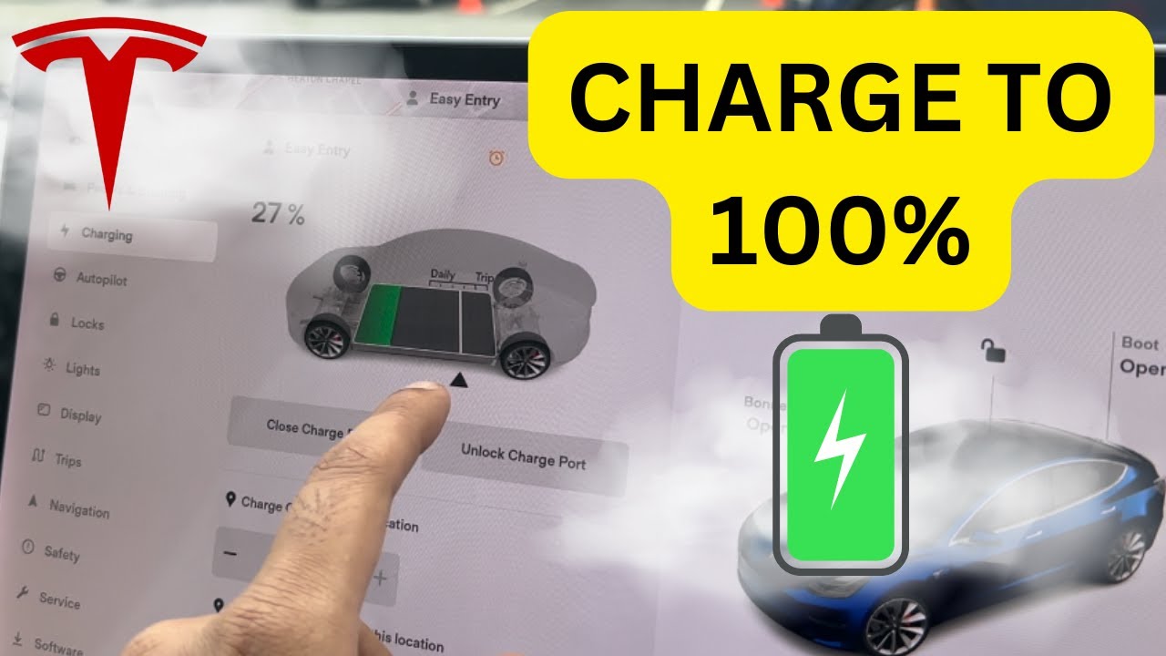 Is It Correct to Charge Your Tesla to 100% Every Time?