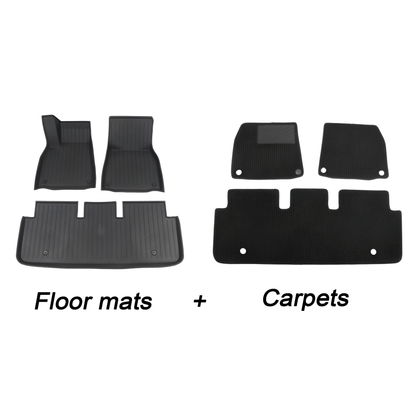 2021-2023 Floor Mats for Tesla Model S (Plaid & Long Range)